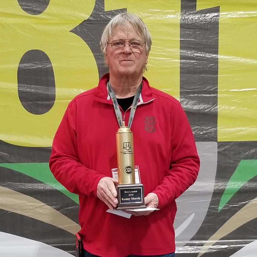 Image of Kenny Morris - 2018 Locator of the Year